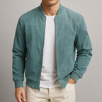 Lachlan | Men's Suede Leather Jacket, Tailored Smart Blazer | Dressific