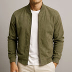Lachlan | Men's Suede Leather Jacket, Tailored Smart Blazer | Dressific