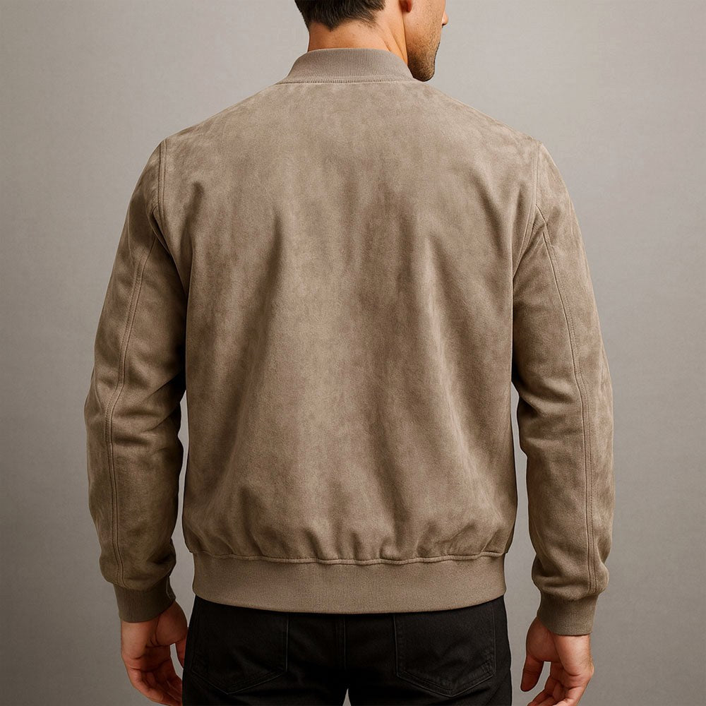 Lachlan | Men's Suede Leather Jacket, Tailored Smart Blazer | Dressific
