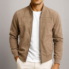 Lachlan | Men's Suede Leather Jacket, Tailored Smart Blazer | Dressific