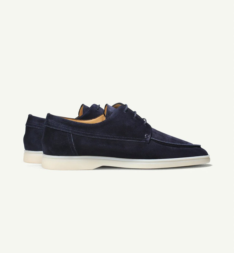 Levi | Men's Suede-Effect Lace-Up Loafers, Classic Everyday Loafers | Dressific