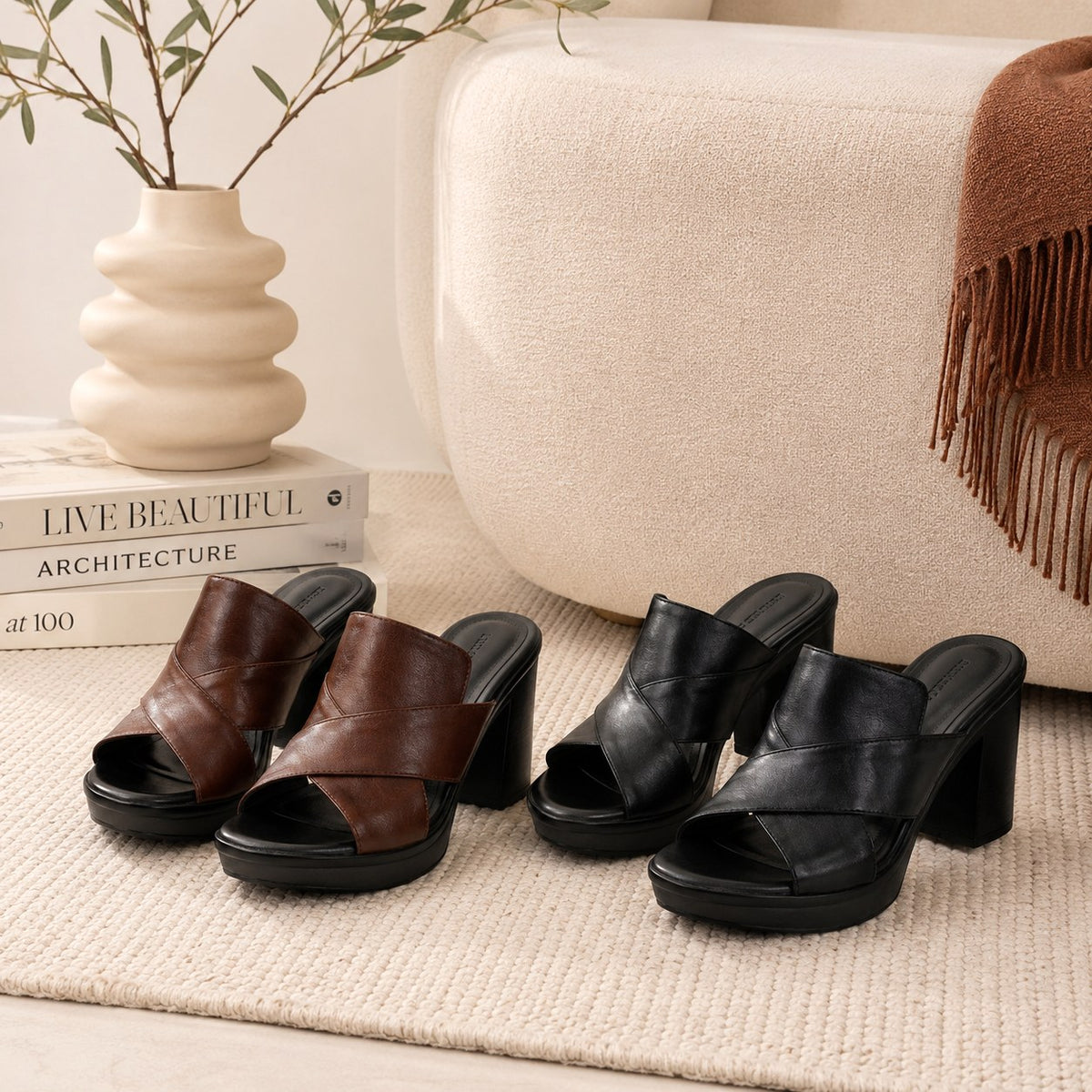Mackenzie | Women's Comfortable Block Heel Sandals, Supportive Everyday Sandals | Dressific