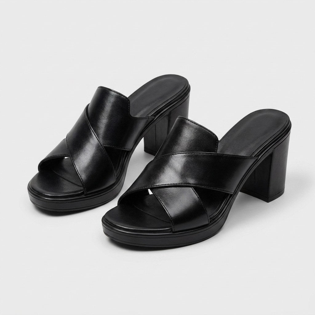 Mackenzie | Women's Comfortable Block Heel Sandals, Supportive Everyday Sandals | Dressific