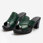 Mackenzie | Women's Comfortable Block Heel Sandals, Supportive Everyday Sandals | Dressific