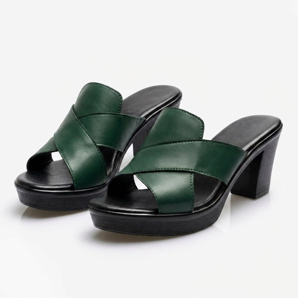 Mackenzie | Women's Comfortable Block Heel Sandals, Supportive Everyday Sandals | Dressific