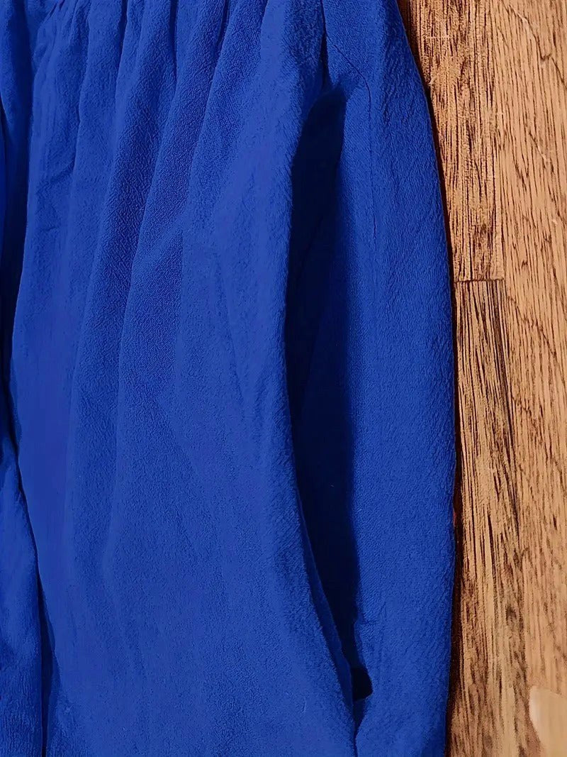 Madison | Women's Fluid Cotton Dress with Practical Pockets, Everyday Midi Dress | Dressific
