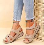 Matilda | Women's Orthopaedic Slip-On Sandals, Supportive Walking Sandals | Dressific