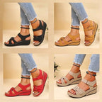 Matilda | Women's Orthopaedic Slip-On Sandals, Supportive Walking Sandals | Dressific