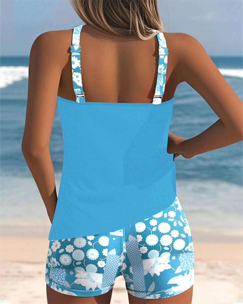 Melanie | Women's Floral Two-Piece Swimsuit - image 8