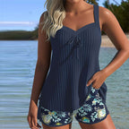 Mikayla | Women's Soft Tankini Top, Bohemian Beach Swimwear | Dressific