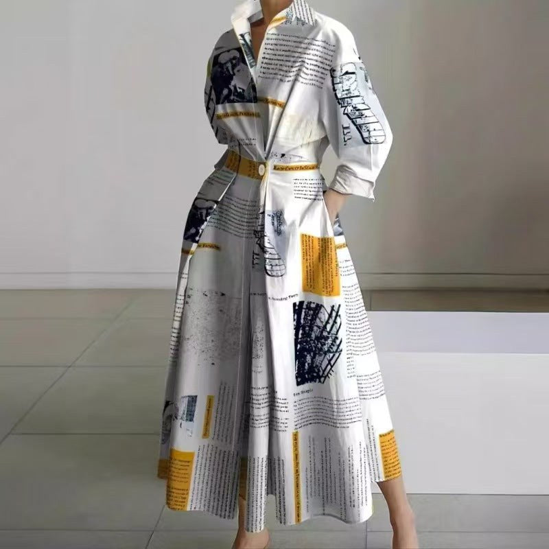 Naomi | Women's Collared Wrap Maxi Dress, Front Wrap Evening Dress | Dressific