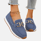 Natalie | Women's Orthopedic Loafers - Blue