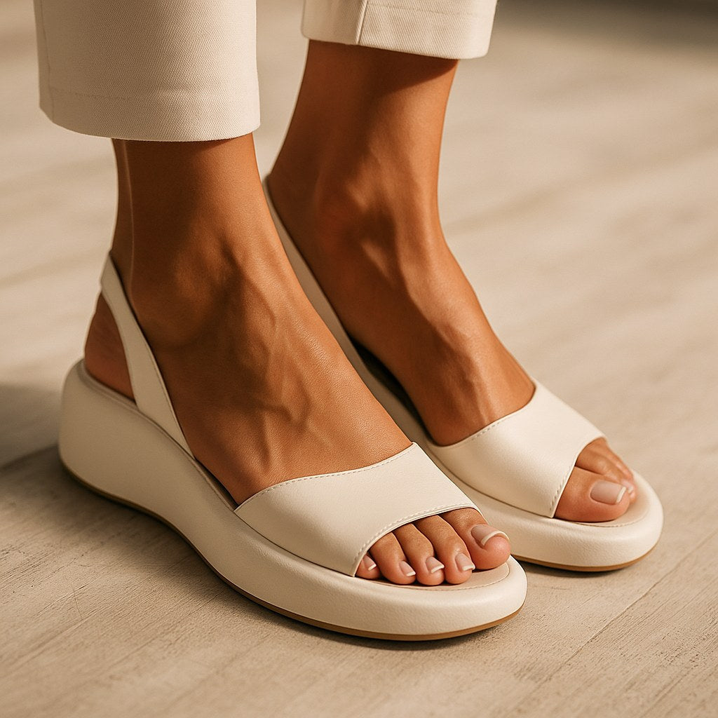 Ottilie | Women's Comfort Slide Sandals, Supportive Summer Footwear for Walking and Everyday Wear