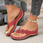 Pippa | Women's Orthopedic Slip-On Sandals, Supportive Summer Footwear for Walking and Everyday Wear