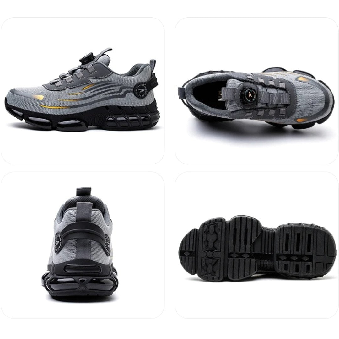 Rhys | Men's Safety Work Shoes, Slip-Resistant Walking Shoes | Dressific