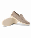 Riley | Men's Suede-Effect Slip-On Loafers, Smart Casual Loafers | Dressific
