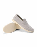 Riley | Men's Suede-Effect Slip-On Loafers, Smart Casual Loafers | Dressific