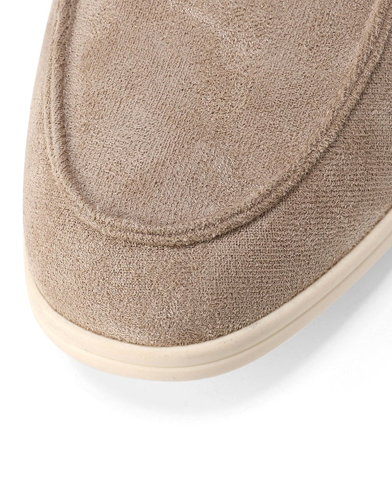 Riley | Men's Suede-Effect Slip-On Loafers, Smart Casual Loafers | Dressific