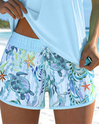 Rosalie | Women's Ocean Print Tankini Swimsuit Set, Flattering Summer Swimwear for Holidays and Beach Days, Flattering Summer Swimwear for Holidays and Beach Days - image 18