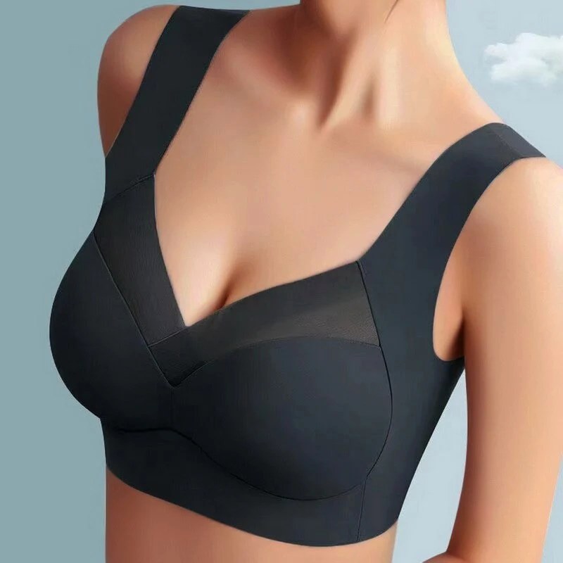 Roxanne | Women's Seamless Bra with Adjustable Straps, Wire-Free Support Bra | Dressific