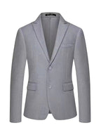Samuel | Men's Slim-Fit Three-Piece Suit, Double-Breasted Waistcoat Trouser Suit | Dressific