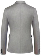 Samuel | Men's Slim-Fit Three-Piece Suit, Double-Breasted Waistcoat Trouser Suit | Dressific