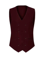 Samuel | Men's Slim-Fit Three-Piece Suit, Double-Breasted Waistcoat Trouser Suit | Dressific