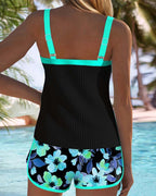 Savannah | Women's Tummy Control Tankini Set, Flattering Summer Swimwear for Holidays and Beach Days, Flattering Summer Swimwear for Holidays and Beach Days - image 11