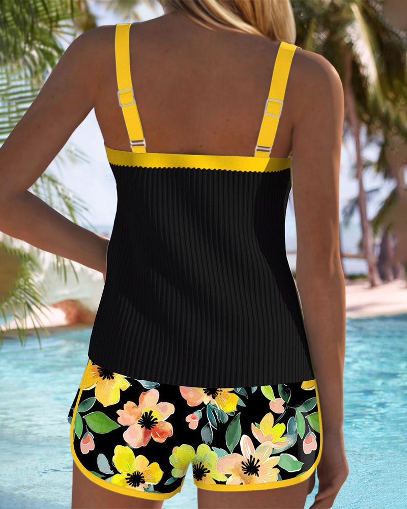 Savannah | Women's Tummy Control Tankini Set, Flattering Summer Swimwear for Holidays and Beach Days, Flattering Summer Swimwear for Holidays and Beach Days - image 8
