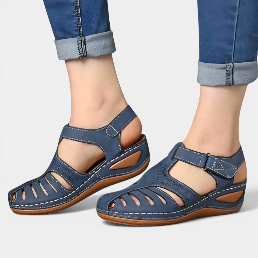 Shayla | Women's Orthopaedic Slip-On Sandals, Corrective Comfort Sandals | Dressific