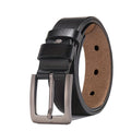 Tristan | Men's Leather Belt with Pin Buckle, Classic Leather Belt | Dressific
