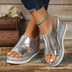 Vivienne | Women's Orthopedic Sandals - Silver