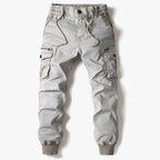 William | Men's Cargo Joggers, Relaxed-Fit Trousers | Dressific | Black