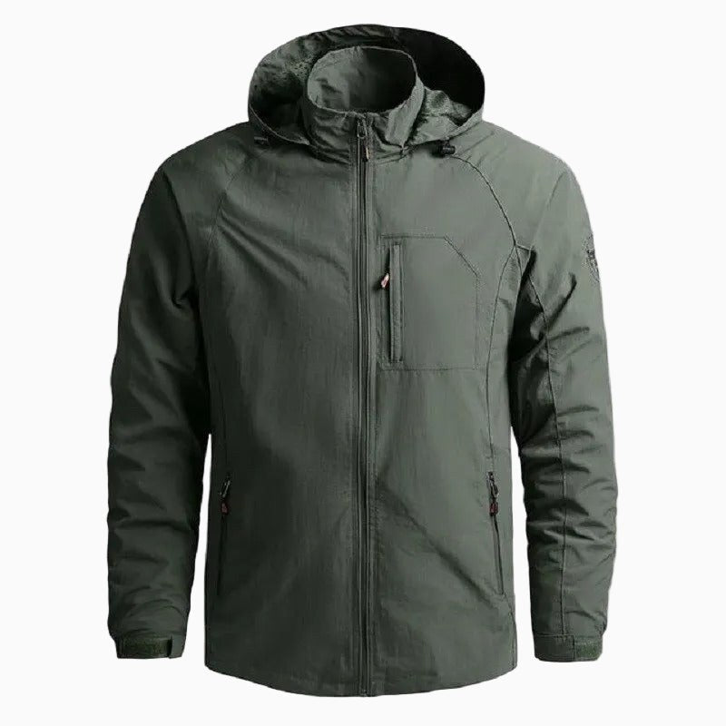 Zac | Men's Waterproof Cargo Jacket, Lightweight Outdoor Jacket | Dressific